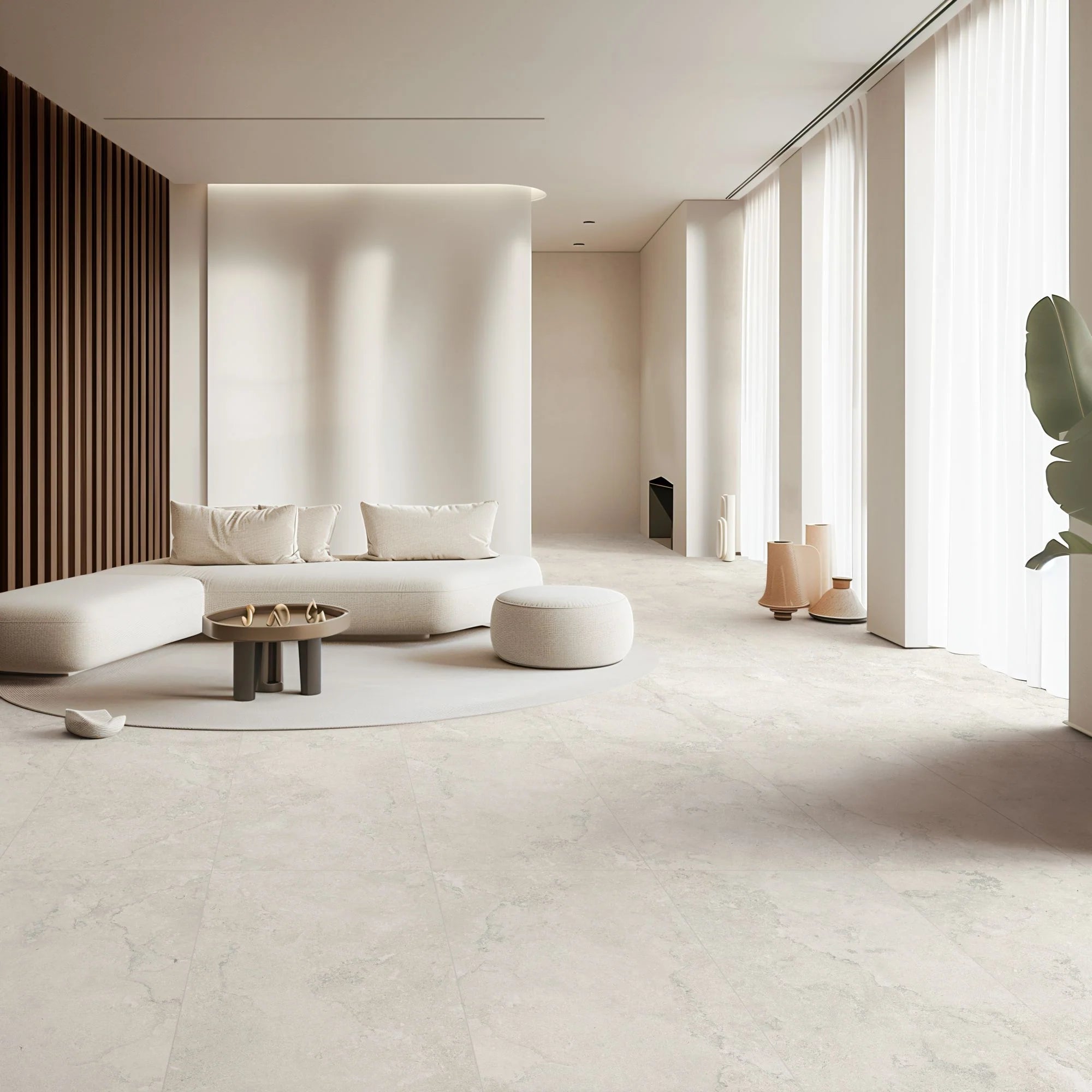 Portland Stone Avorio Matt Tile