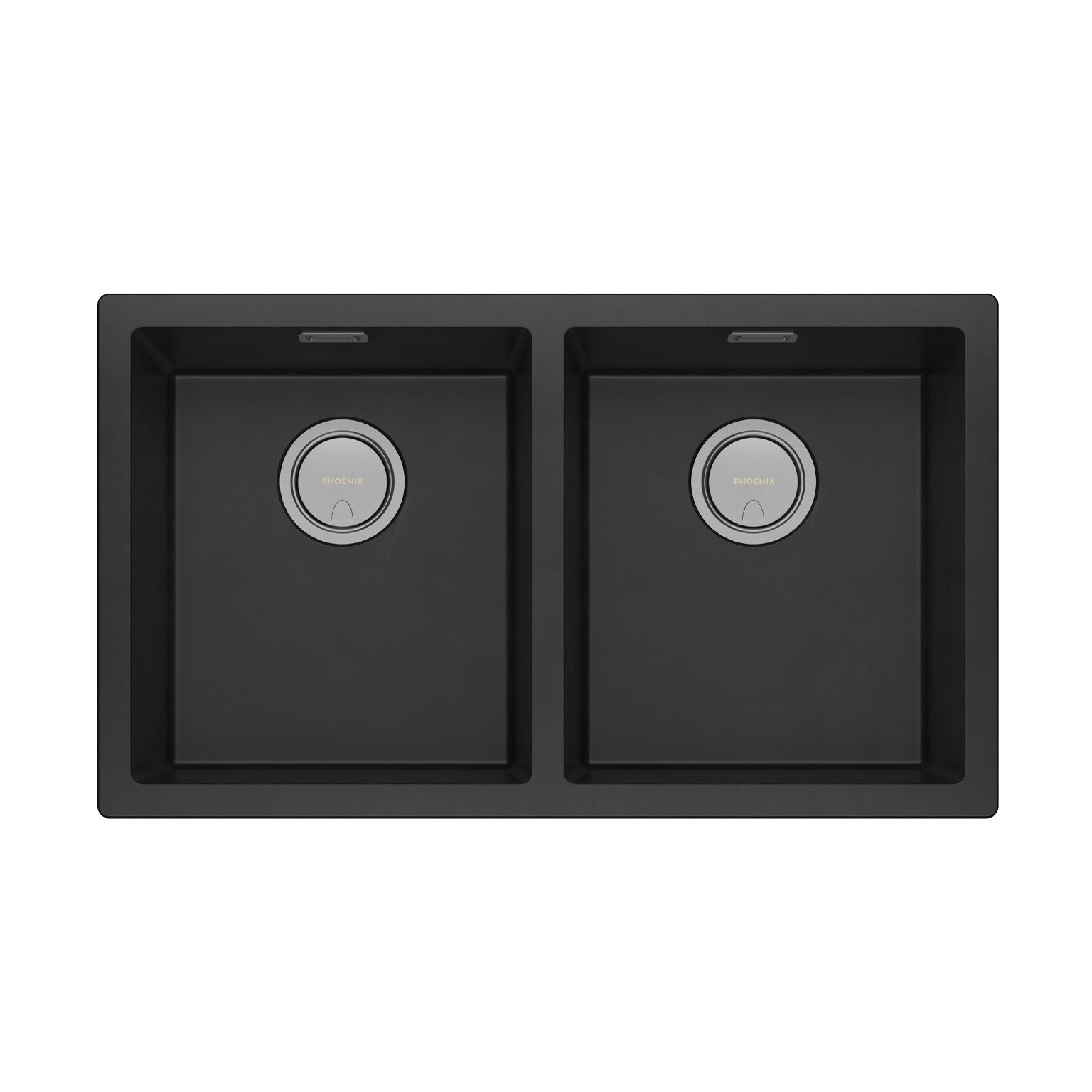 Sink Package 1 – Matte Black Sink & Stainless Steel Mixer