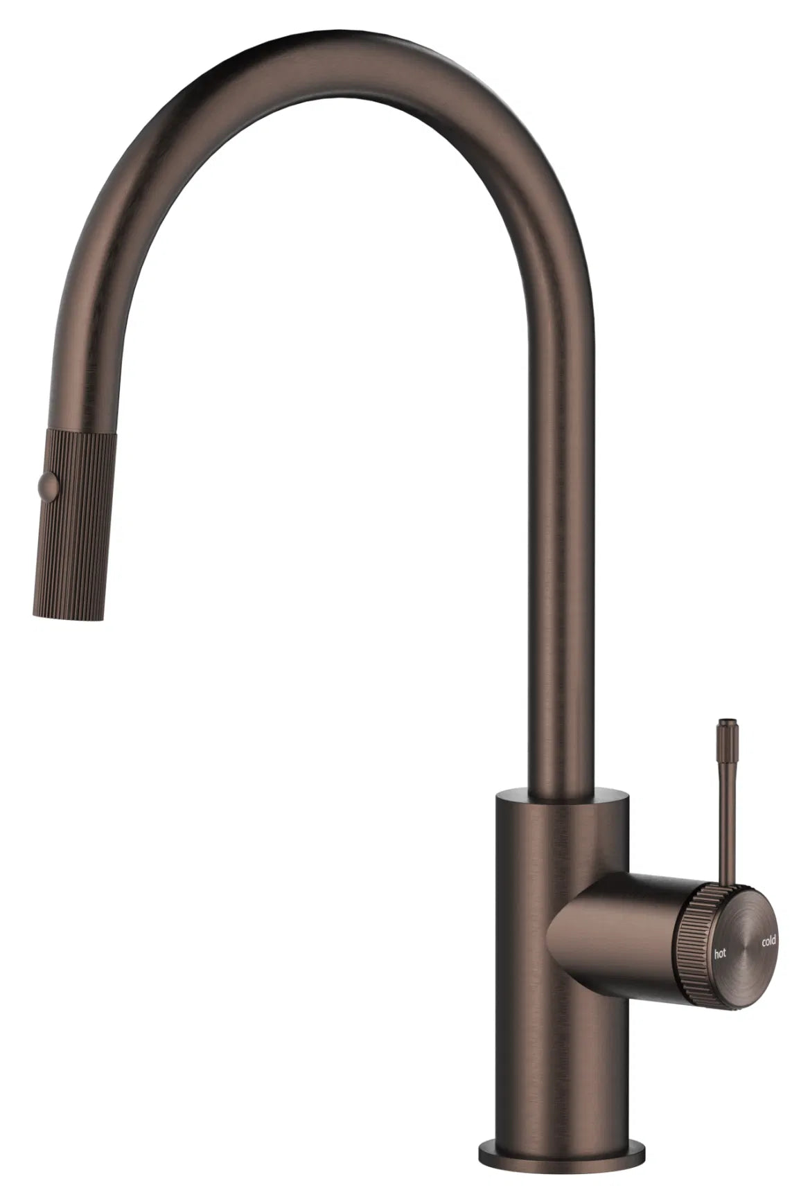 Mica Fluted Pull-Out Sink Mixer SM-6-PO-NR-DB